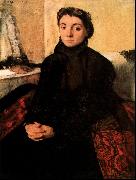 Edgar Degas Josephine Gaujelin oil painting artist